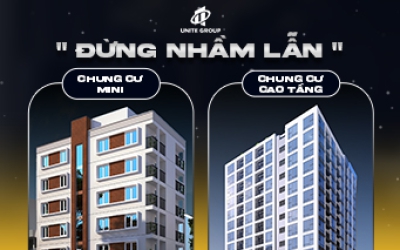 ĐỪNG NHẦM LẪN CHUNG CƯ MINI VÀ CHUNG CƯ CAO TẦNG