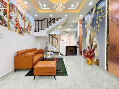 THUÊ NHÀ NGUYÊN CĂN TẠI GÒ VẤP - ĐẦY ĐỦ NỘI THẤT, THIẾT KẾ HIỆN ĐẠI 